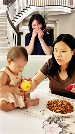 A cute baby is playing with their mom👶🌸🌺👧귀여운 아기가 엄마와 함께 놀고 있어요