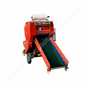 [Hot Item] Wheat Hay/Straw Baler Machine Manual Hay Baler Machine Farm Use Hay Wrapper Baler Mini Hay Baler Pet Food Silage Packing Machine Automatic