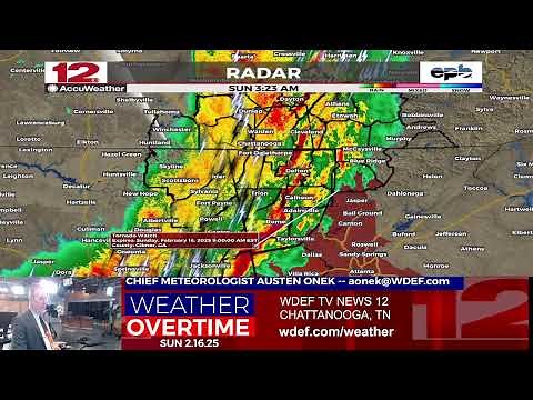 WDEF-TV NEWS 12 SPECIAL WEATHER COVERAGE - SUNDAY FEB 16 2025