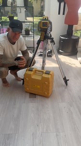 Topcon rotary laser level 😍 50p raffle | Charlie Collison
