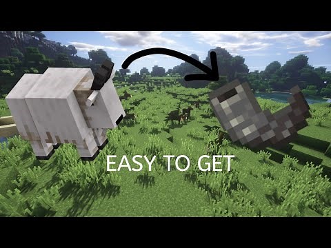 How To Get Goat Horn | Minecraft