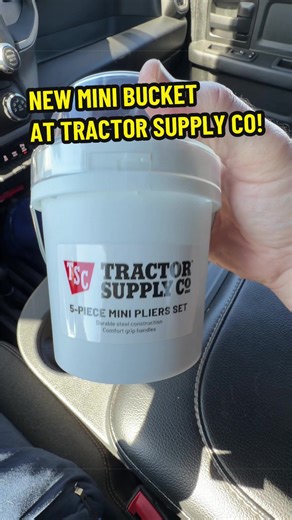 Discover the New Mini Bucket with 5Pc Mini Plier Set