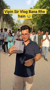 Vipin Sir Vlog 😂 #physicswallah #ashortaday