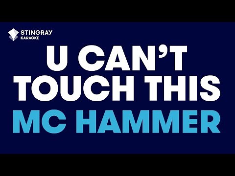 M.C. Hammer - U Can't Touch This (Karaoke with Lyrics)