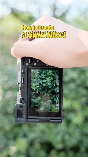How to get this swirl bokeh effect #photography #tutorial #swirl