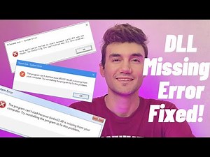 Fix Dll Missing Error! ( Windows 10, 8, 7 )
