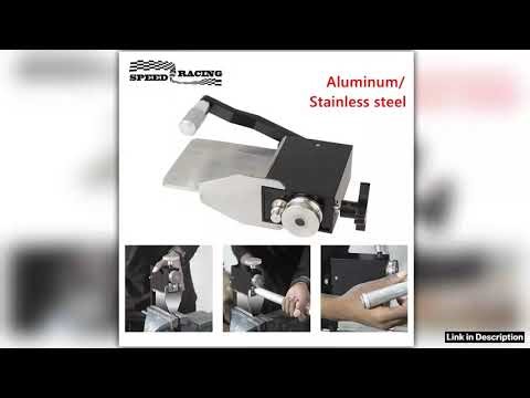 Pipe Tubing Beader Tool Manual Bead Roller Intake and Intercooler Piping Crimping Tool Tube For 58