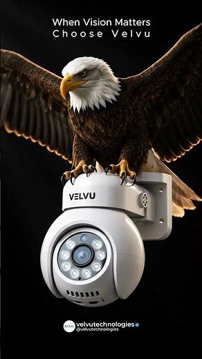 Eagle Eye Vision Meets Smart Security | Velvu PT Dome Camera