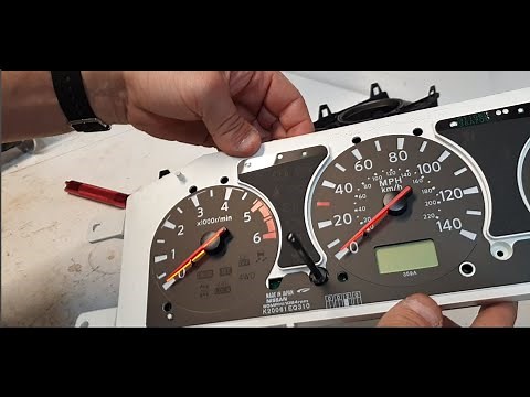 Nissan XTrail T30 Dash Console Lights