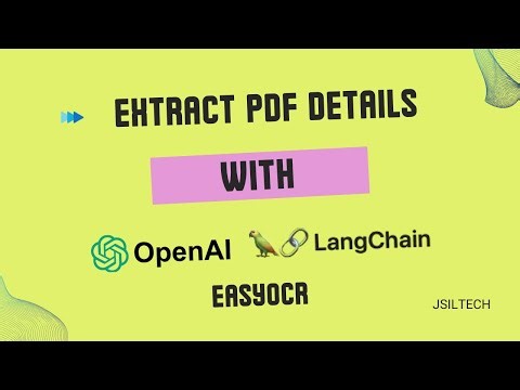 Master PDF Extraction with OpenAI, Langchain & EasyOCR