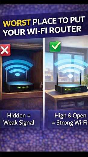 Worst Place to Put Your Wi-Fi Router (Kills Speed)