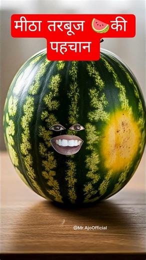 Meetha Tarbuz pehchanne ki ninja technique | funny object talking video | #shorts #funnyshorts