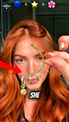 6 Earrings, No Piercing? Genius Jewelry Hack #shorts