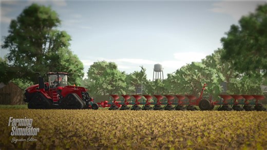 Get ready to harvest on-the-go! Farming Simulator: Signature Edition is coming to Nintendo Switch 2! Experience the ultimate farming adventure with: • Over 400 authentic machines from top brands like Mercedes-Benz Trucks • 25 crops, greenhouse plants & trees • Explore 3 diverse maps across Europe, North America & East Asia Start your farm today and relax in style! | Farming Simulator