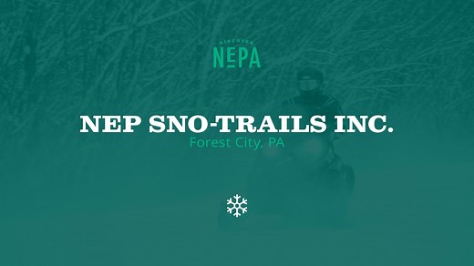 Safely ride on one of PA's largest trail systems thanks to NEP Sno-Trails Inc. We caught up with the local nonprofit during a snowy day on the D&H to hear more about how they help maintain a 200-mile trail network. ❄️ #DiscoverNEPA | DiscoverNEPA
