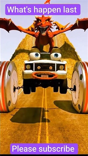 “Dragon vs car… who will win?”#beamngdrive #beamng #usa #shorts #viralusa #car #dragon