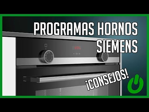 Siemens oven programs
