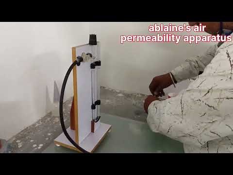 FINENESS TEST OF CEMENT BY BLAINE’S AIR PERMEABILITY METHOD (IS-4031-PART-2) #test #permeability