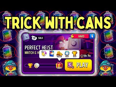 USE THIS TRICK TO COMPLETE HARD SOLO | Match Masters Match & Hatch Perfect Heist
