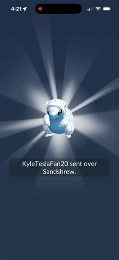 Trading Shiny Marill For Shiny Alolan Sandshrew In Pokémon Go