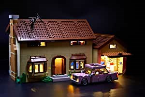 Deluxe LED Lighting Kit for Lego Simpsons House - 71006 (Lego Set NOT Included)