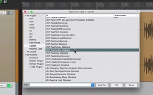 在REAPER中使用自带Vocoder