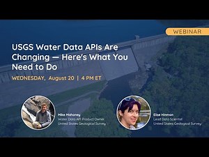 USGS Water Data APIs Are Changing — Here's What You Need to Do
