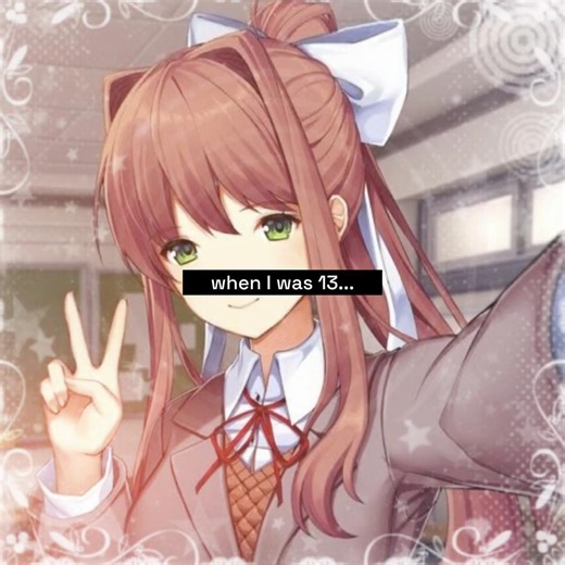 #fyp #viral #cute #ddlc #monika