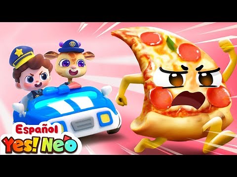 La Pizza Se Escapa | Yes! Neo | Canciones Infantiles | BabyBus en Español
