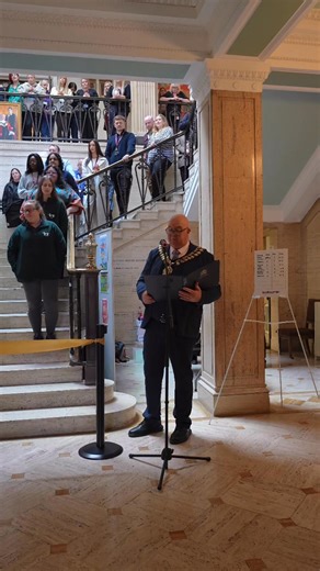 We are officially open! Hear from the mayor about what this week means for Barnsley and see a very special ribbon cutting to mark the start of the Together at the Town Hall event! See the full week long schedule at barnsley.gov.uk/TogetherAtTheTownHall #LoveWhereYouLiveBarnsley | Barnsley Council