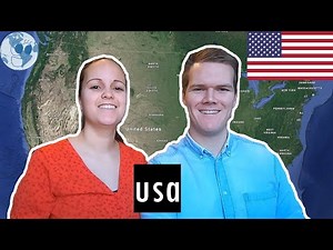 Zooming in on USA | Geography of USA with Google Earth