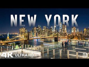 Explore New York City 4K 🌃 Times Square, Manhattan Skyline & The City That Never Sleeps