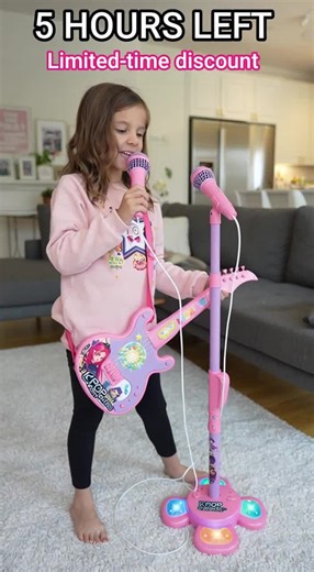 Microphone Toy, Karaoke Machine Toy with Light, Singing Machine Toy, Music Toy for Kids, Birthday Gift for Girls #kidtoys #kidsplaycenter #kidmusthaves #popularkids #kidsinger #toygadget #kidschristmasgiftideas #smartphoneforkids #gifttoy #toysandme