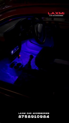 Under Seat Multicolor Lights 🌈 Interior Glow Upgrade!