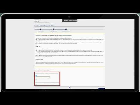 Department of Revenue - Filing Sales Tax Returns