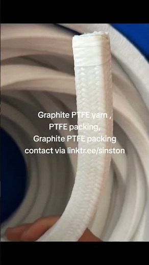 what is graphite PTFE yarn, PTFE packing , graphite PTFE packing?