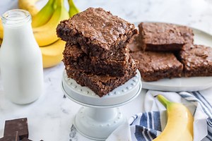 Banana Pudding Brownies