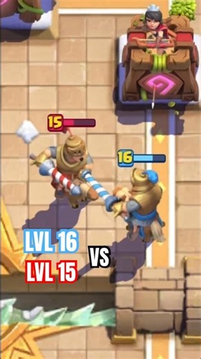 LVL 16 VS LVL 15 PRINCE CLASH ROYALE ! #clashroyale #clashroyaleshorts #clashroyalegameplay !