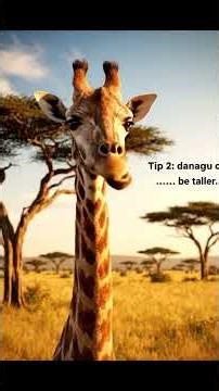 When Your Giraffe Friend Becomes More Famous Than You #funny #animals #relatable