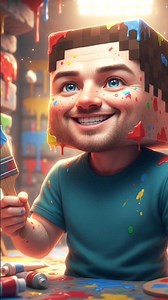 Advance Adventures by Minecraft Steve in cave🎈😺 #minecraft #3d #satisfying