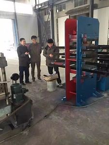 Rubber Interlocking Floor Tile Making Machine