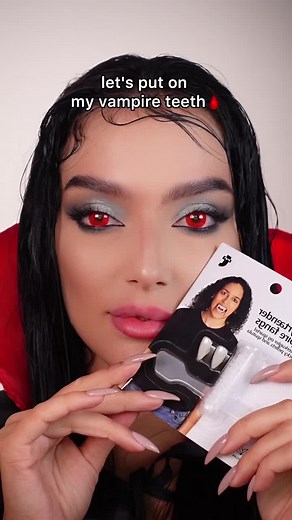 Fake Vampire Teeth for Halloween Makeup