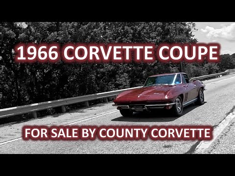 1966 Corvette Coupe FOR SALE BY COUNTY CORVETTE | SOLD |