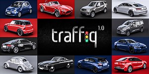 Car Library Traffiq - Cars For Blender [$]