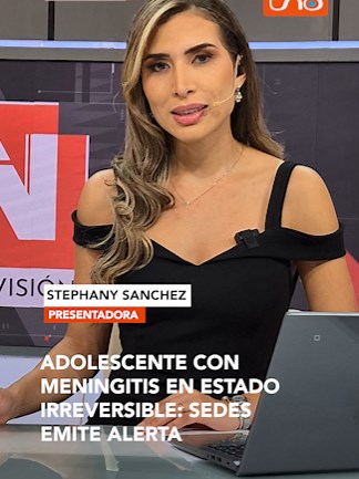 Estado crítico de adolescente con meningitis