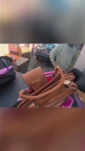 Hidden Duffle Bag Full of Designer Purses Unpacked! #shorts