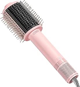 TYMO 2.0 Hair Dryer Brush Volumizer - Fast Drying Blow Dryer Brush and Smoothing Comb in One for Quick Easy Salon Blowout, Hot Air Styler Heated Round Brush Compact & Lightweight for Travel, 2.5”