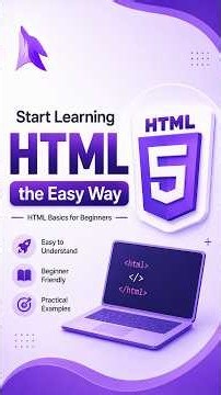 Start Learning HTML the Easy Way | HTML Basics for Beginners