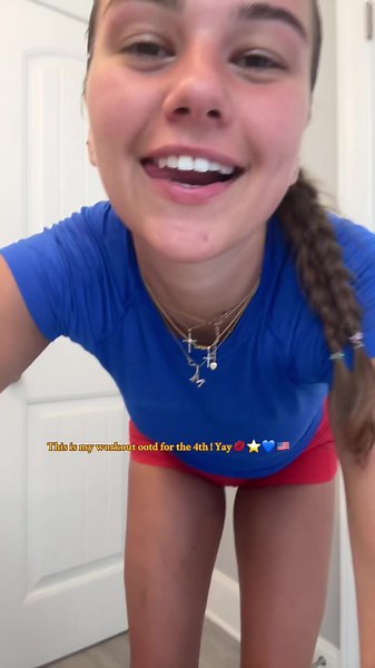 I think this is just a workout ootd acct at this point .. whatever aha. #fourthofjuly #4th #run #ootd