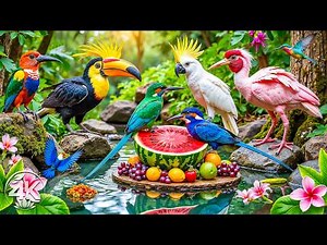 Birds Singing in the Jungle 🌴 Relax and Sleep with Nature